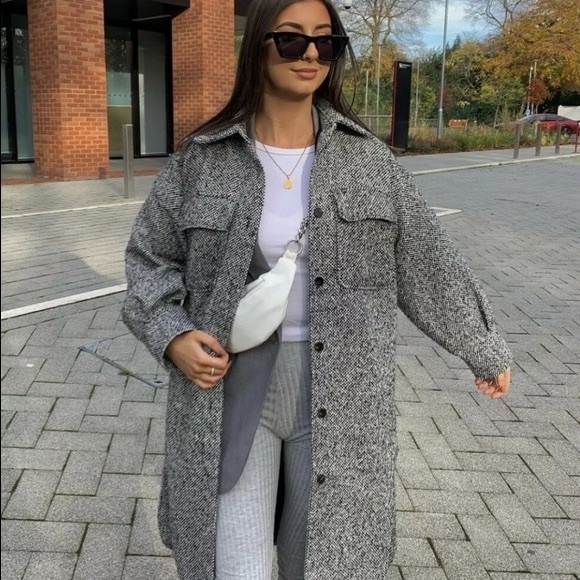 H&M shirt jacket shacket - Picture 13 of 14